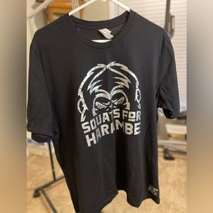 SQUATS FOR HARAMBE! Short Sleeve Tee